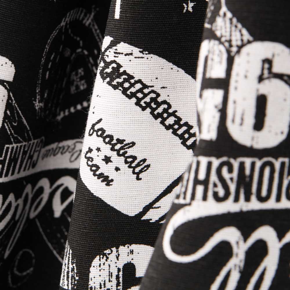 Lona Esportes Americanos Preta - Ribes y Casals