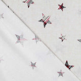 Lona de Algodão Estrelas Xadrez - Ribes y Casals