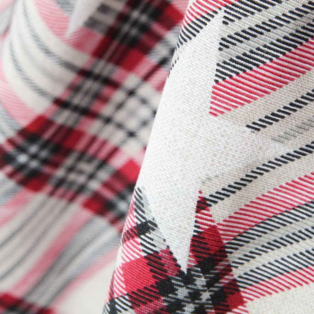 Lona de Algodão Xadrez Estrelas - Ribes y Casals