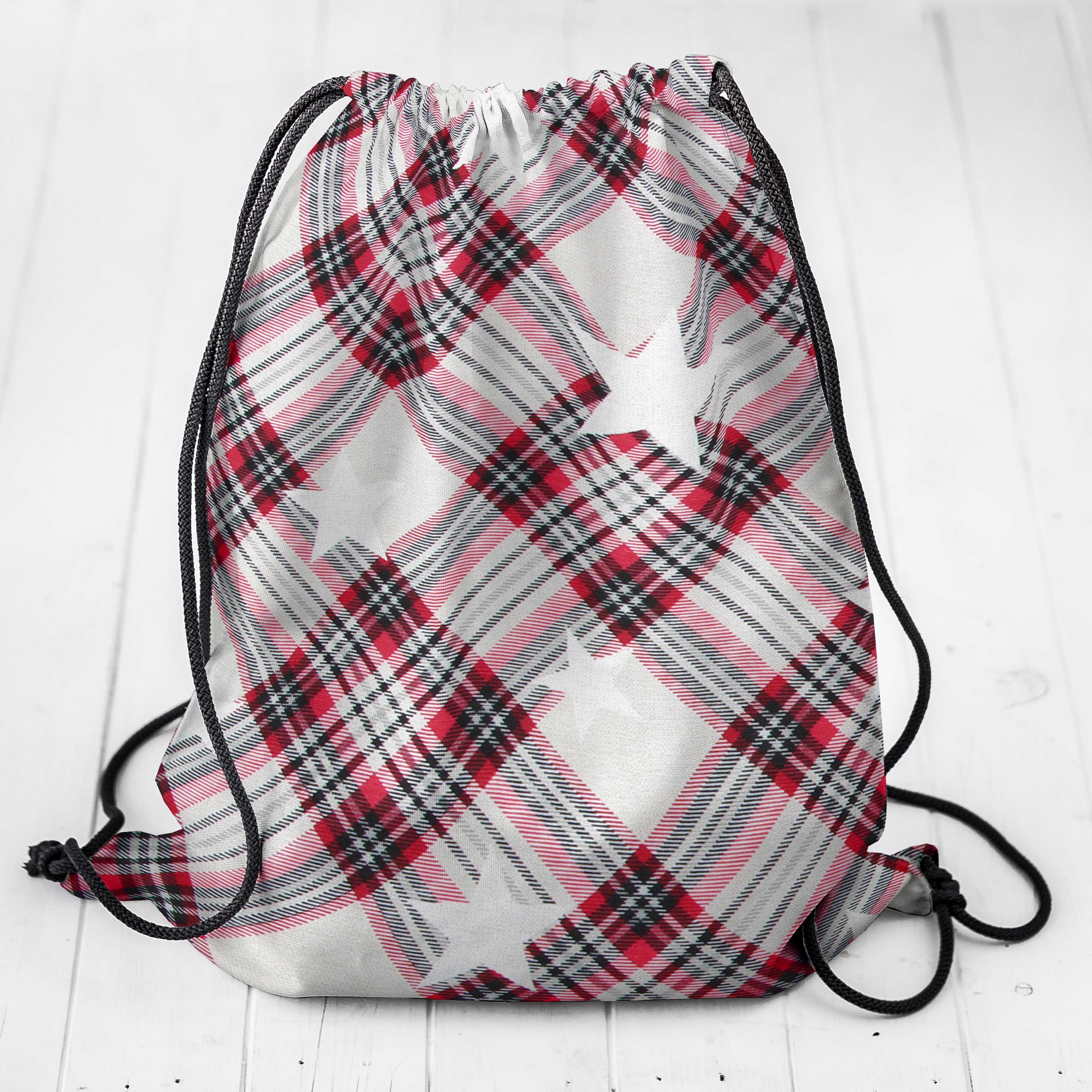 Lona de Algodão Xadrez Estrelas - Ribes y Casals