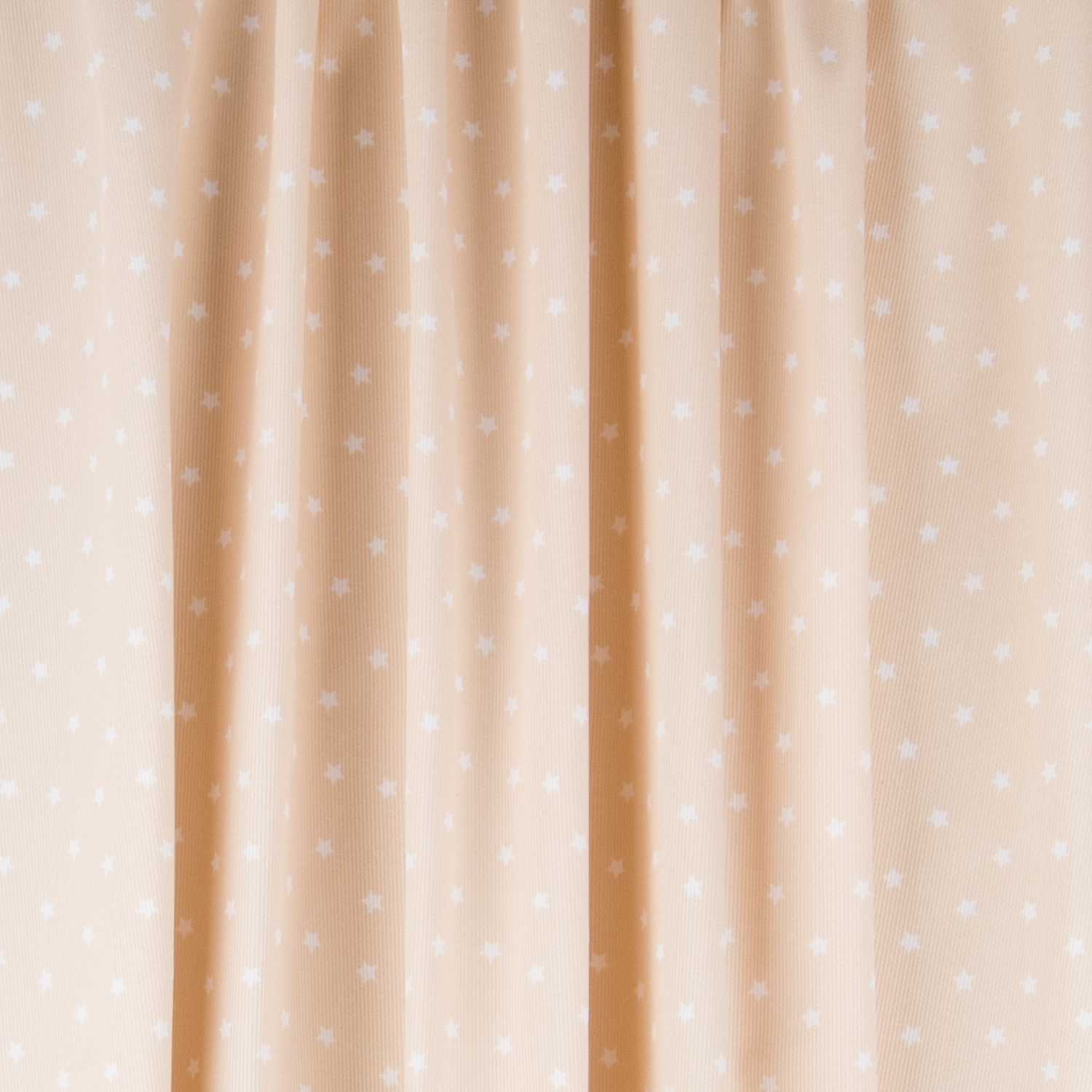 Tecido Piqué Canutillo Estrela Camel - Ribes y Casals