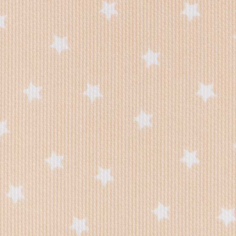 Tecido Piqué Canutillo Estrela Camel - Ribes y Casals