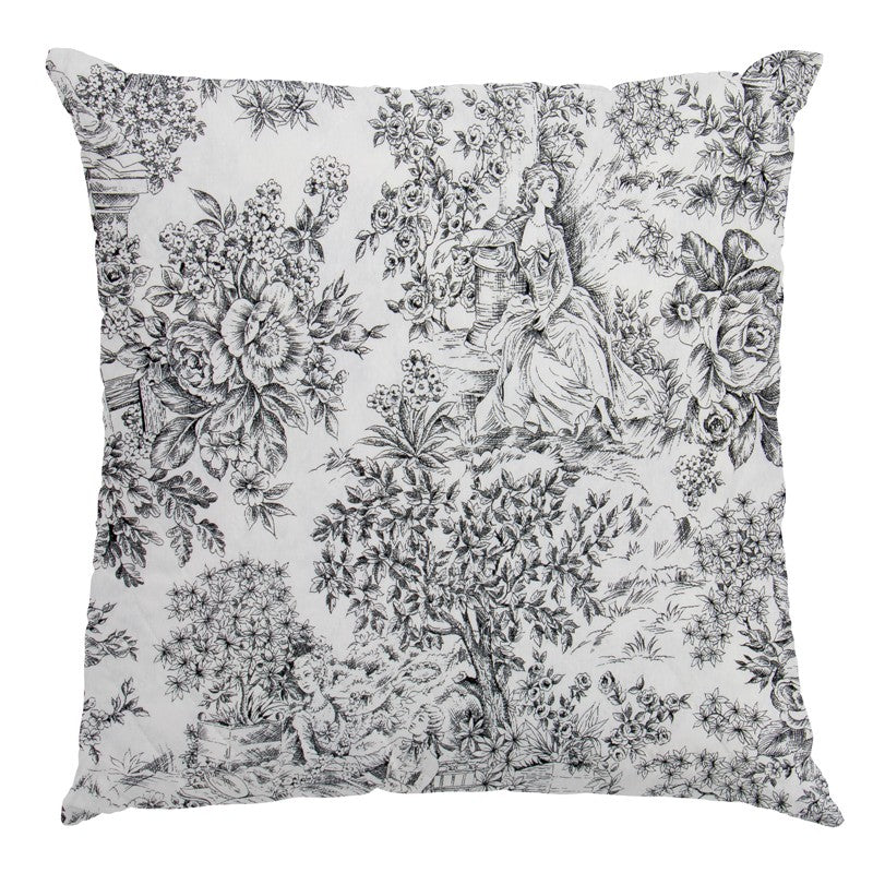 Lona Estampada  Jouy Preta - Ribes y Casals