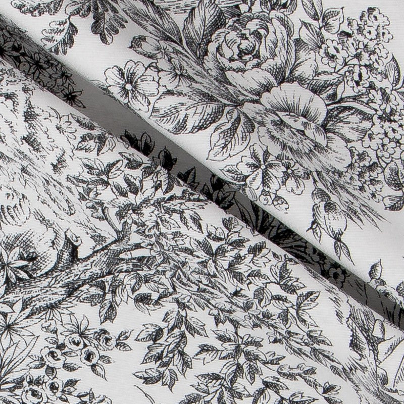 Lona Estampada  Jouy Preta - Ribes y Casals