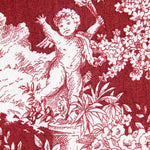 Lona Estampada Toile Jouy Cereja - Ribes y Casals