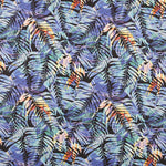 Tecido Lona Tropical Bornéo Roxo - Ribes y Casals