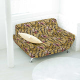 Tecido Lona Tropical Bornéo Ocre - Ribes y Casals