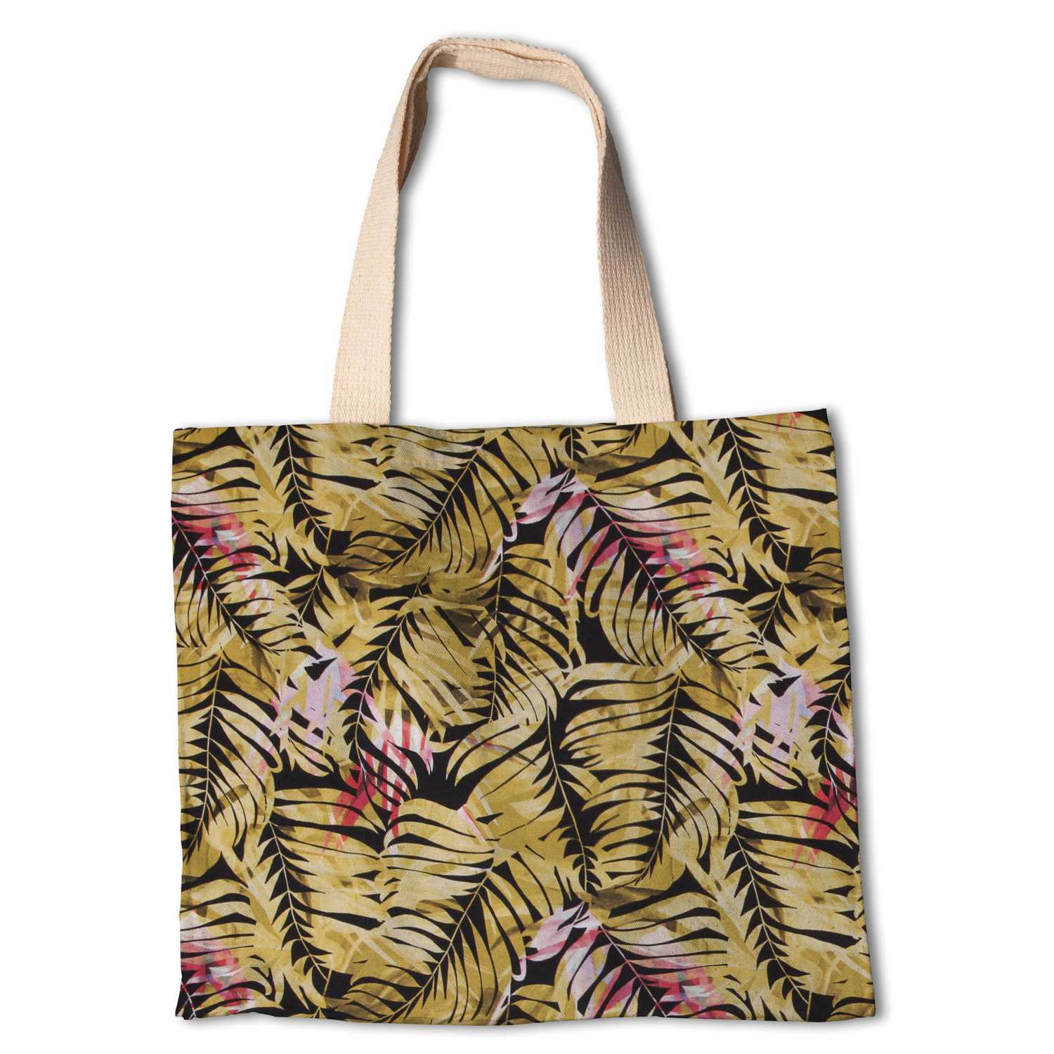 Tecido Lona Tropical Bornéo Ocre - Ribes y Casals