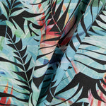 Tecido Lona Tropical Bornéo Turquesa - Ribes y Casals