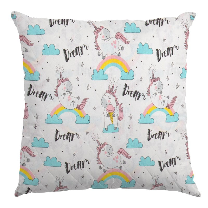 Lona Estampada Unicórnio Branca - Ribes y Casals