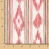 Lona Algodão Mallorquina Vermelho Illetes - Ribes y Casals