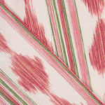 Lona Algodão Mallorquina Vermelho Illetes - Ribes y Casals