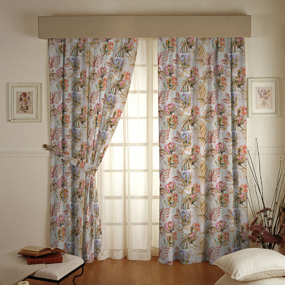 Lona de Algodão Orgânico Protea Cru - Ribes y Casals