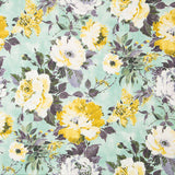 Lona de Algodão Orgânico Verde Camélia - Ribes y Casals