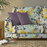 Lona de Algodão Orgânico Verde Camélia - Ribes y Casals