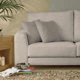 Lona Algodão Orgânico Helga Bege - Ribes y Casals