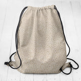 Lona Algodão Orgânico Helga Bege - Ribes y Casals