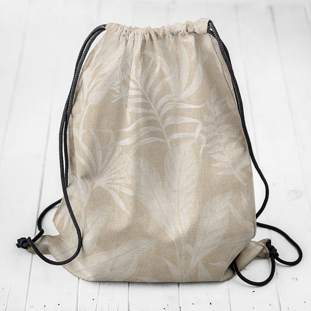 Lona Algodão Orgânico Nur Bege - Ribes y Casals