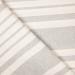 Tela Algodão Listras Cinza Claro - Ribes y Casals