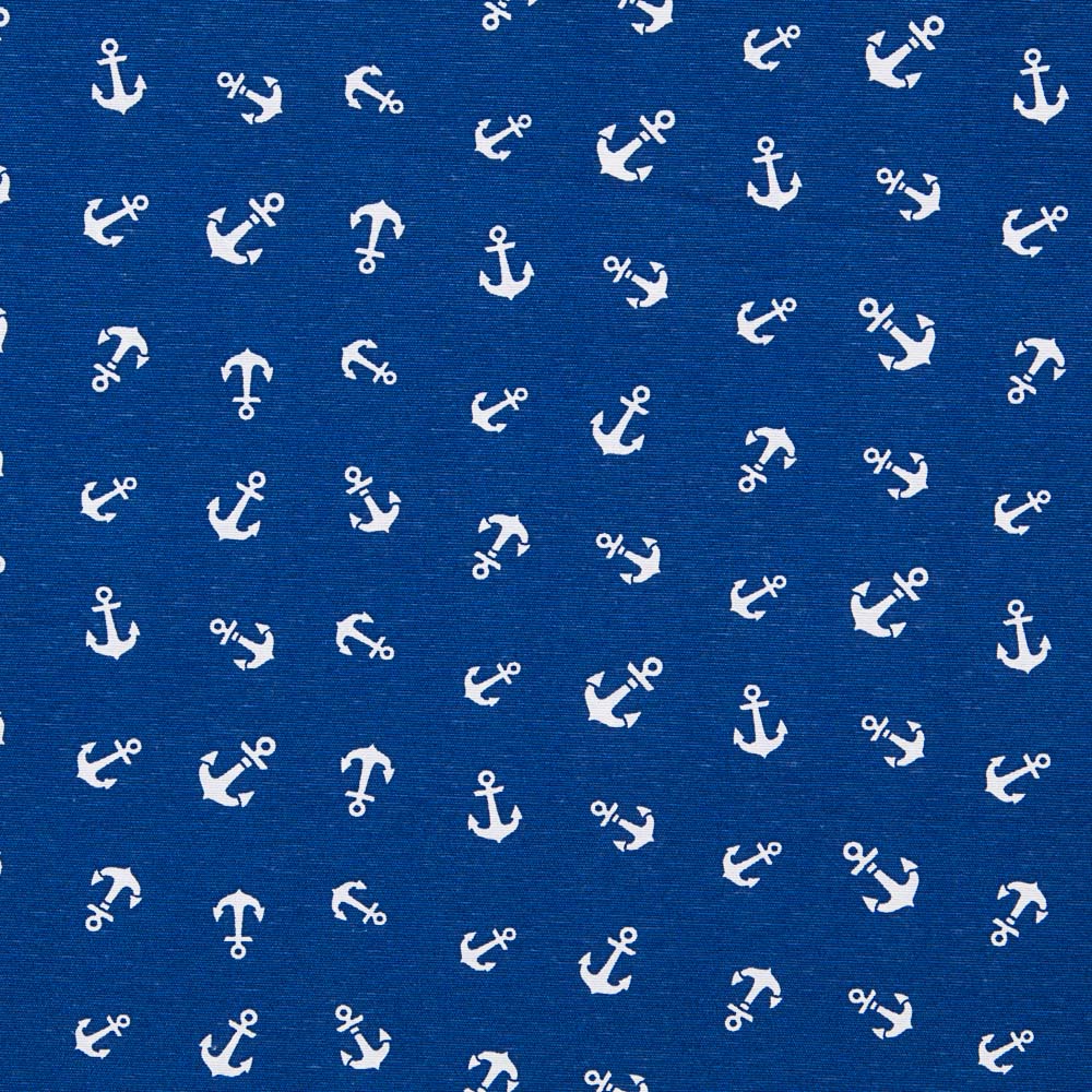 Loneta Âncoras Marinheiras Azul - Ribes y Casals