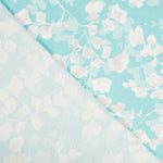 Loneta Verde Floral Ásia - Ribes y Casals