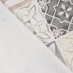 Tela Anti-Manchas Azulejos Hidráulicas Bege - Ribes y Casals