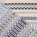 Tapeçaria Jacquard Baiadera azul - Ribes y Casals