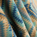 Loneta Estampada Boho Azul - Ribes y Casals