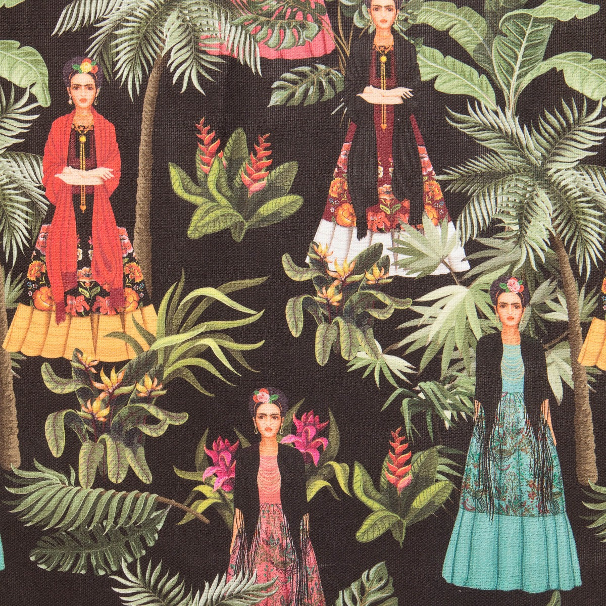 Loneta Botanic Frida Kahlo  - Ribes y Casals