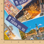 Retal Loneta Calles de Madrid 50x280 cm - Ribes y Casals