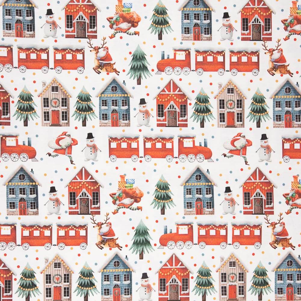 Loneta Christmas Trem de Natal - Ribes y Casals