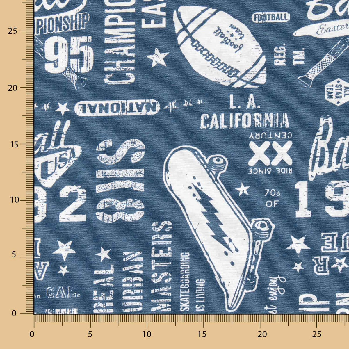 Retal Loneta Championship Azul 150x280 cm - Ribes y Casals