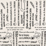 Loneta Comida Ecru - Ribes y Casals