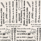 Loneta Comida Ecru - Ribes y Casals