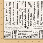 Loneta Comida Ecru - Ribes y Casals