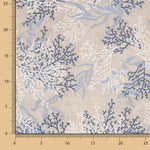 Loneta Estampada Coral Marinho - Ribes y Casals