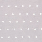 Loneta Corazones Fondo Gris - Ribes y Casals