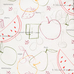 Loneta Estampada Receitas Verduras - Ribes y Casals