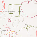 Loneta Estampada Receitas Verduras - Ribes y Casals