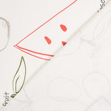 Loneta Estampada Receitas Verduras - Ribes y Casals