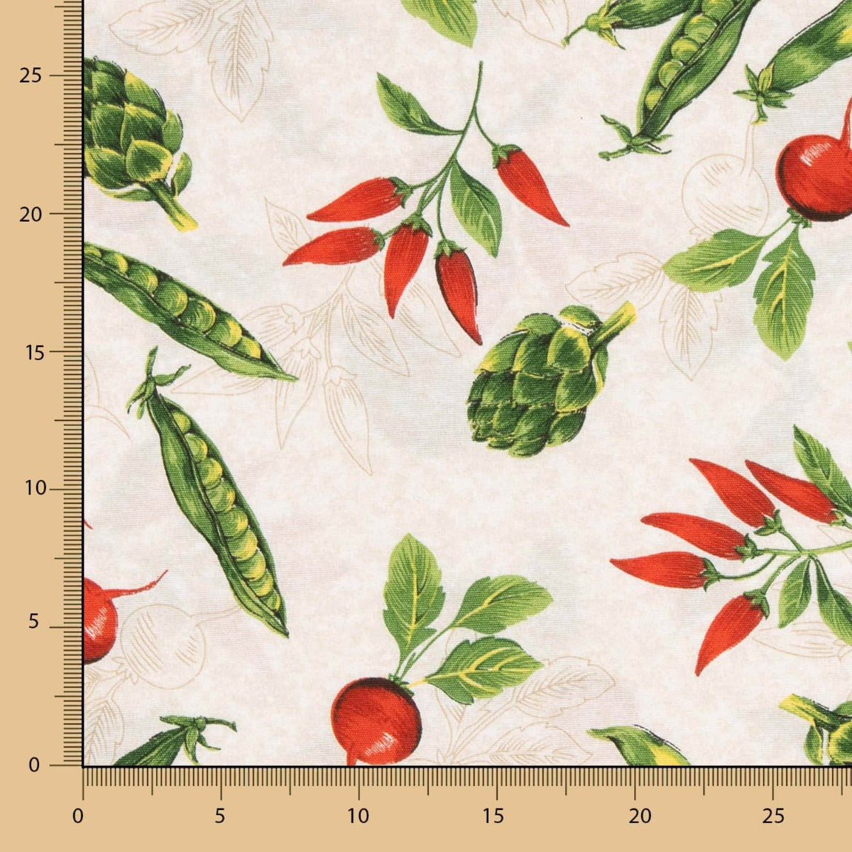 Loneta Estampada Vegetais - Ribes y Casals