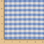 Loneta Cuadros Manacor Gris-Royal - Ribes y Casals