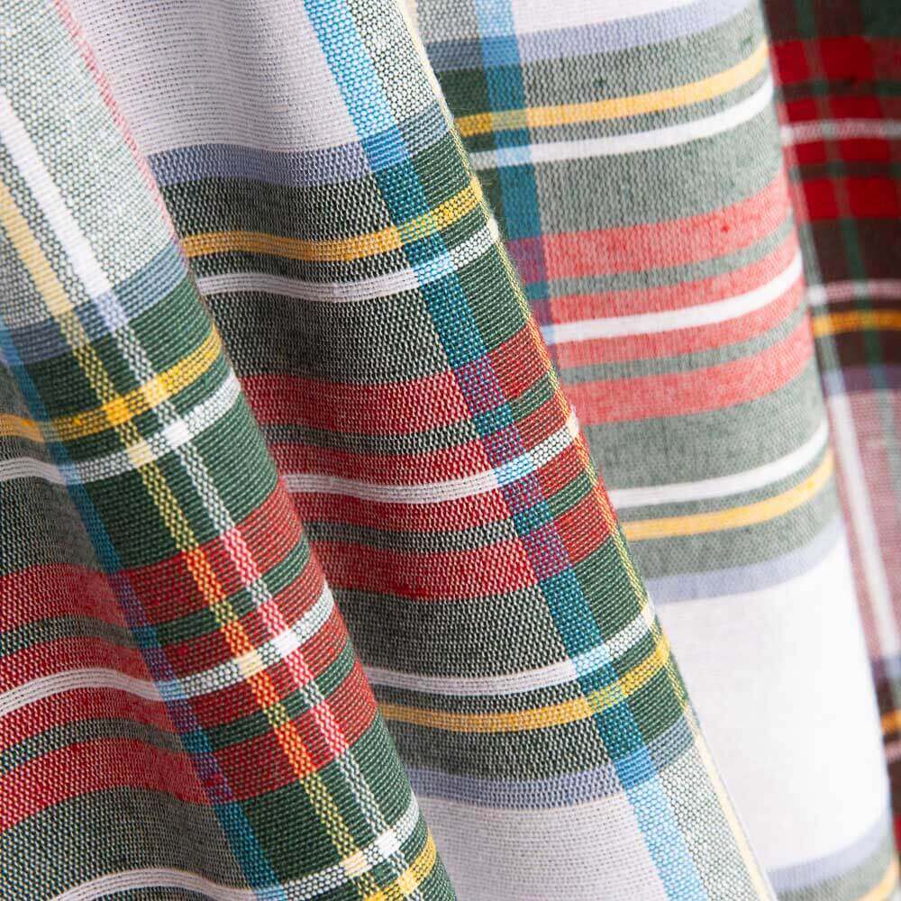 Loneta Cuadros Ventana Amarillo – Rojo - Ribes y Casals