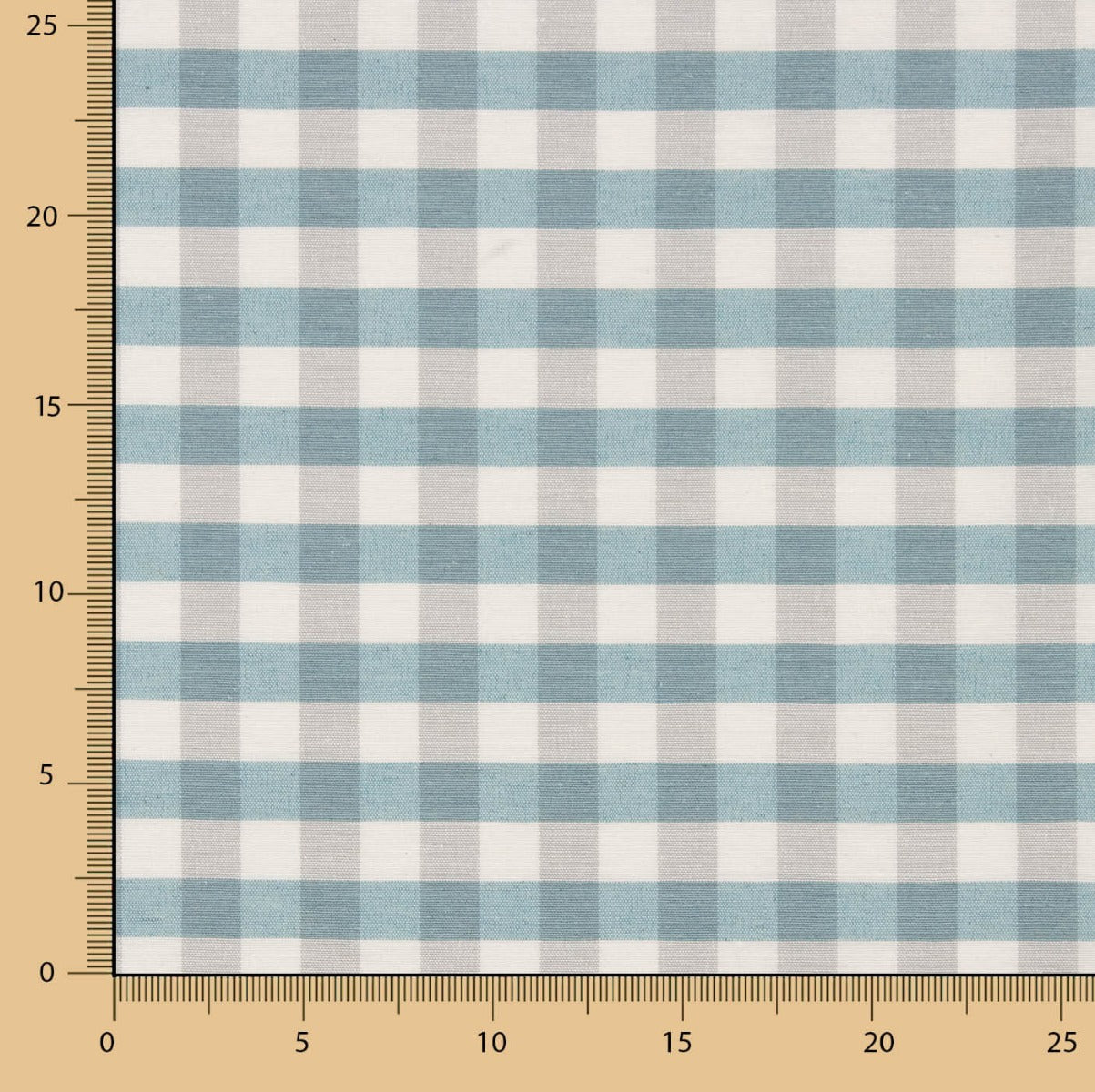 Loneta Xadrez Vichy Azul - Ribes y Casals