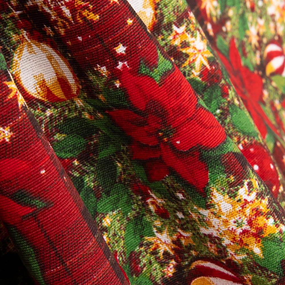 Loneta de Natal Mix Vermelho - Ribes y Casals