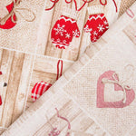 Loneta Xadrez Madeira Natal - Ribes y Casals