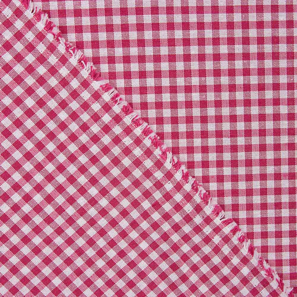 Loneta Xadrez Mini Morango - Ribes y Casals