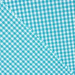 Loneta Xadrez Mini Turquesa - Ribes y Casals