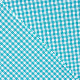 Loneta Xadrez Mini Turquesa - Ribes y Casals