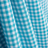 Loneta Xadrez Mini Turquesa - Ribes y Casals
